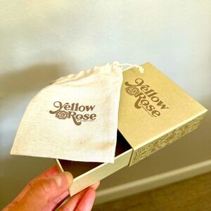 Yellow Rose by Kendra Scott Gift Box and Dust Bag